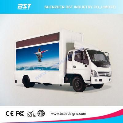 10mm Truck Mobile LED Display with Full Color Advertising