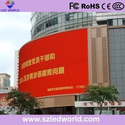 Outdoor Full-Color LED Moving Message Board Sign for Advertising