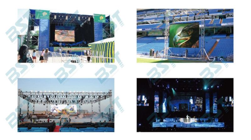 China Factory Supply P3.9mm High Resolution Full Color Outdoor Rental LED Display Panel