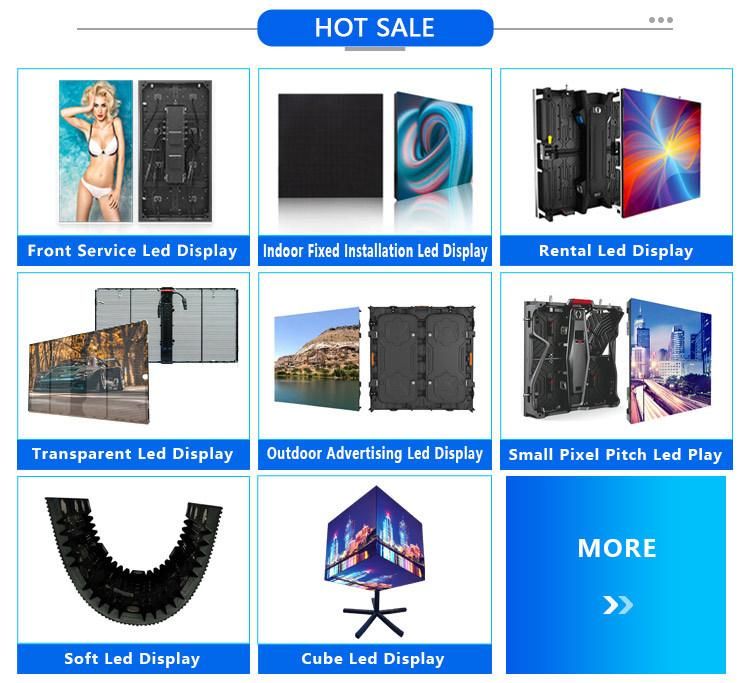 China Products/Suppliers High Brightness Outdoor Indoor LED Advertising Display Screen P1.9 P2.6 P2.9 P3.91 P4.81 Optional