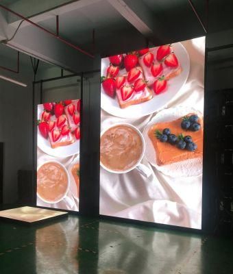 Full Color HD P2.5 Indoor LED Video Wall Screen with Bevel LED Modules Front Service LED Display