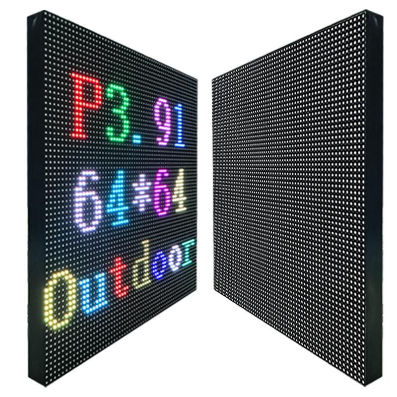 P3.91 Outdoor LED Video Wall LED Screen P3.91 Front Open LED Display