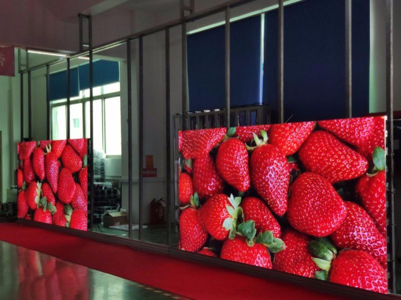 P2.5 Indoor Window Screen Sticker LED Screen Service Hall Surface Sticker Ultra-Thin Display Screen