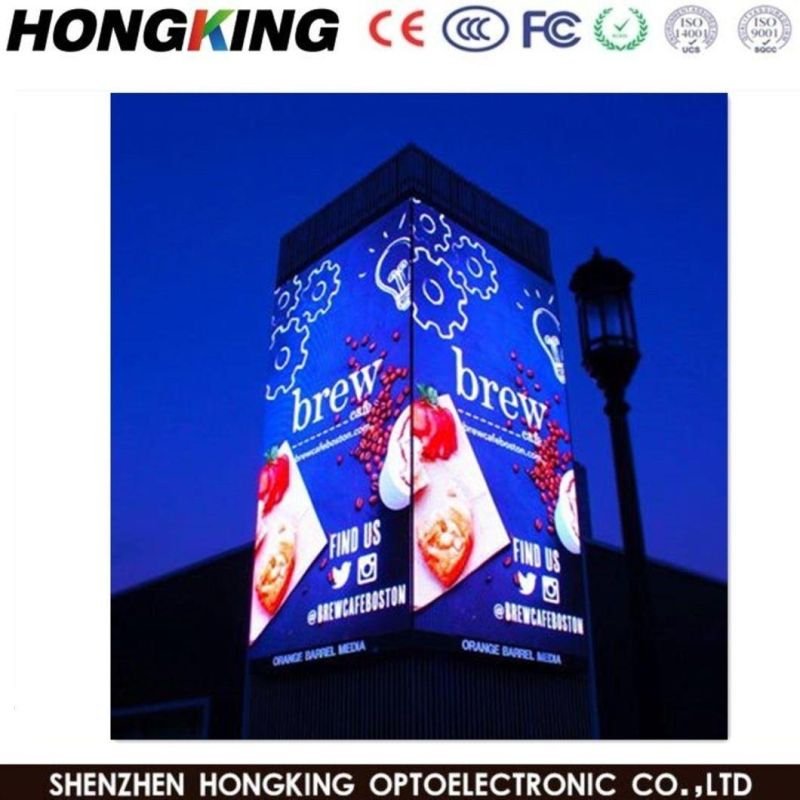 Outdoor P10 Full Color Pantalla LED Large Display Screen Signage for Advertising
