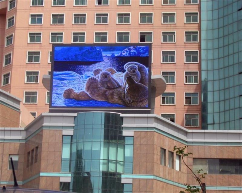 P10 SMD3535 Outdoor Advertising Full Color LED Video Wall