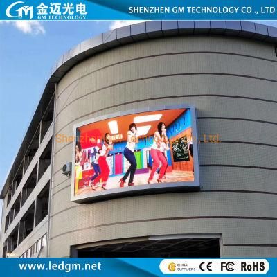 Outdoor 4*3 Meters P6 SMD LED Screen Advertising Display Digital Billboard for Sale