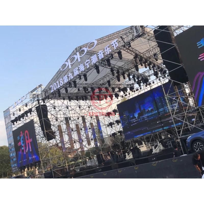 Outdoor Aluminum Stage Frame Truss Structure Design