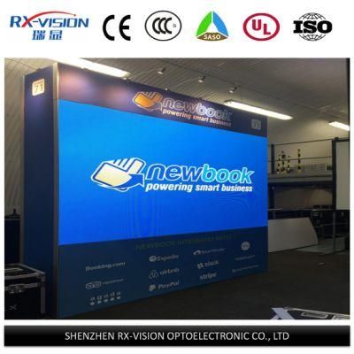 P3.9 Nightclub Church Stage Background500X500 Advertising Rental LED Video Wall Panel