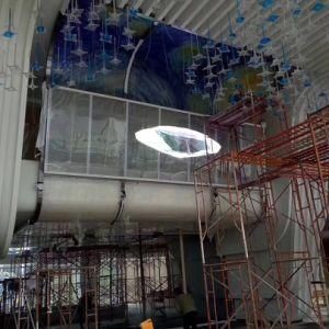 Indoor Fantastic Glass Transparent P3.9-7.8 LED Display for Indoor Glass Building Shop Usage