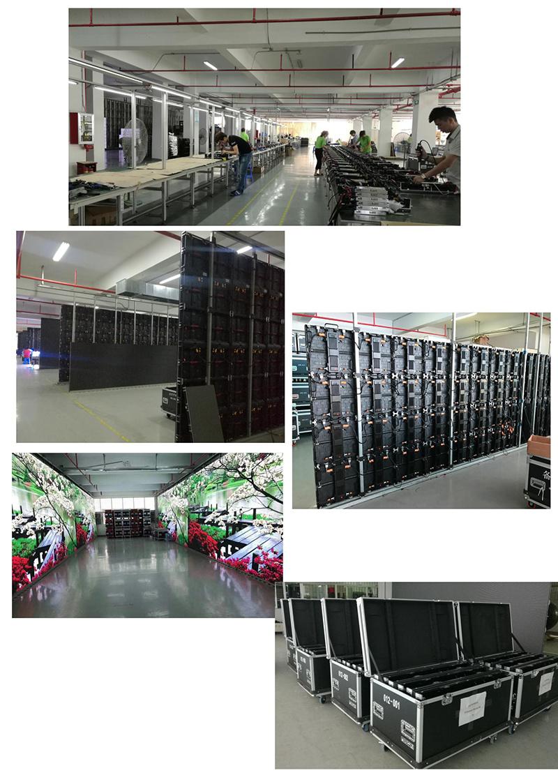 Color Video Display, Rental LED Display Screen for Indoor Outdoor Advertising (P 3.91, P 4.81, P 5.95, P 6.25)