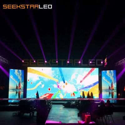 Indoor Rental Aluminium Cabinet LED Display Screen P4.81