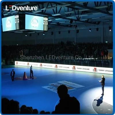 High Resolution P6 Indoor Sports Advertising Board LED Screen Panel