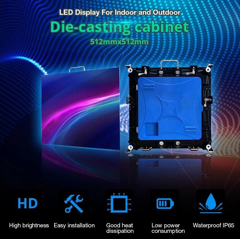 Hooshine Rate Indoor Full Color P2 SMD2121 LED Billboard Display Screen