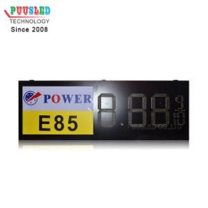 Outdoor LED Gas Price Sign 7 Segment Remote Control Petrol LED Digital Sign Display