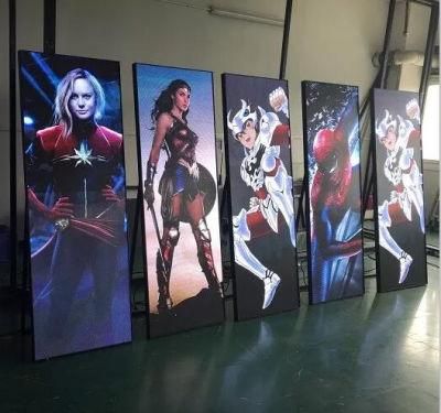 P2.5 Ultra-Thin Indoor Full Color Advertising LED Poster Screen 1100nits
