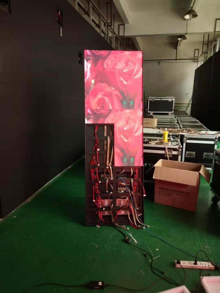 Full Color P2.5 Indoor Poster Mirror LED Display with Aluminum Frame 640mmx1920mm