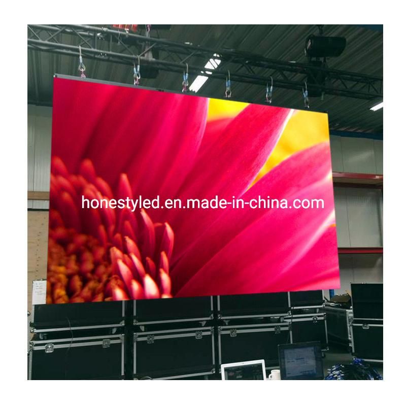 Free Shipping Waterproof LED Advertising Screen P3.91 Outdoor Display RGB LED Display Cabinet LED Displays Rental LED Video Wall