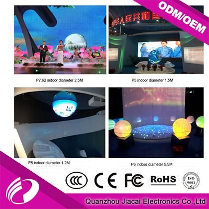 P5 Indoor Full Color Sphere LED Display Ball