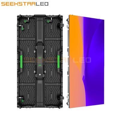 Rental LED Cabinet Display Screen P4.81 Outdoor LED Display 500X500 500X1000 Cabinet
