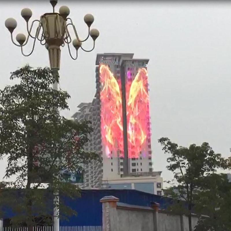 High Brightness P150 Flexible Outdoor LED Display