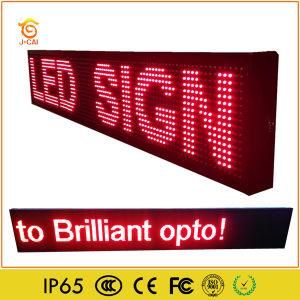 P10 Single Red Outdoor Running LED Message Sign Board
