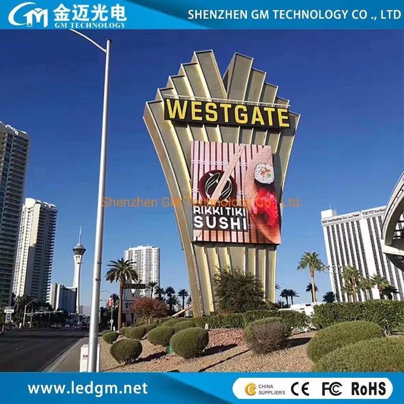 Outdoor RGB Color Digital LED Display Panel (P10 Advertising LED Display Screen)