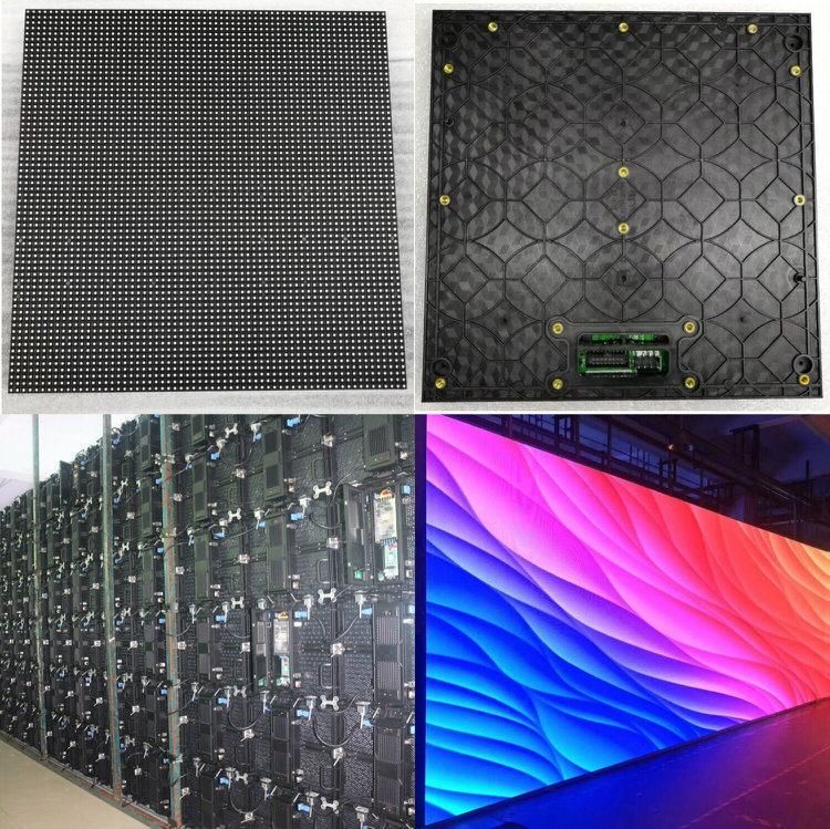 Outdoor 500mmx500mm 500mmx1000mm P4.81 Stage Curved Rental LED Display Panel