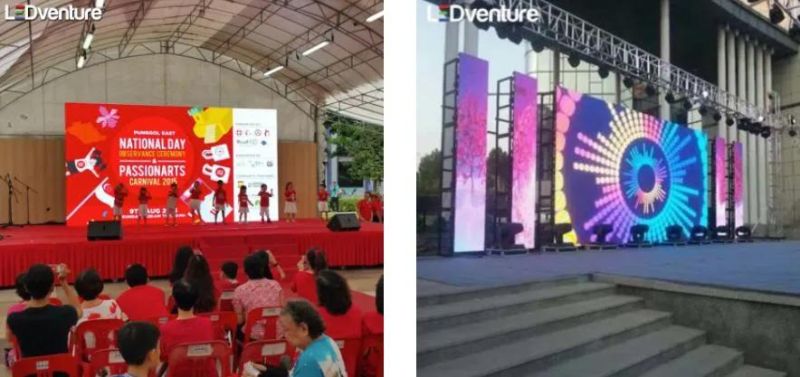 P4.8 Indoor Outdoor Dance Floor Rental LED Display