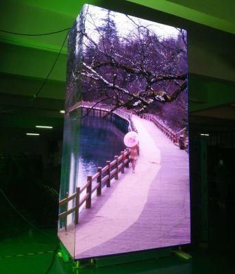 Indoor Cube LED Display P3.91 4side LED Advertising Screen