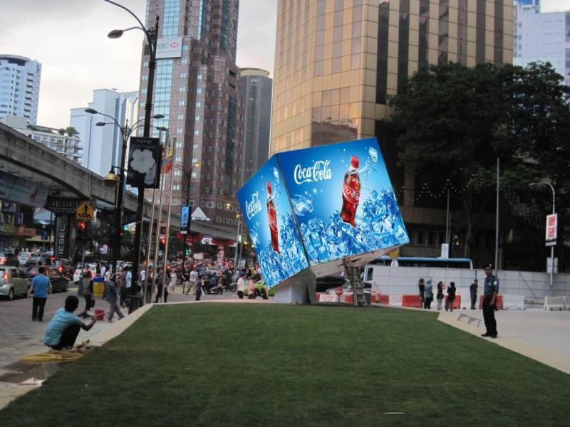 P6mm Advertising Full Color Outdoor LED Display Screen Videowall Billboard