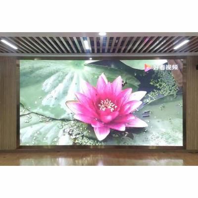 Indoor 3mm LED Video Wall Full Color Customized Big LED TV Screen Display