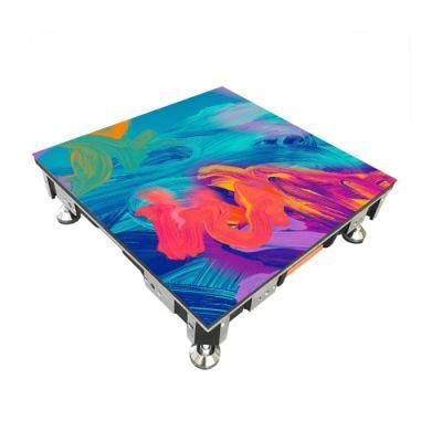 P3.9mm Easy Installation Outdoor Floor LED Dance Floor Advertising P3.91 P4.81 Floor Standing LED Dancing Floor Display