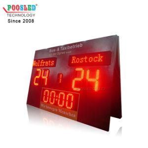 Outdoor Football LED Scoreboard LED Sport Scoreboard for Soccer 7segment LED Digit Football Scoreboard