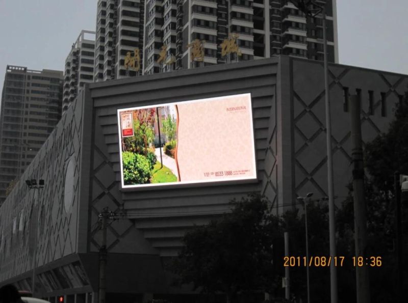 P10 Outdoor Full Color Fixed LED Display Screen for Advertising