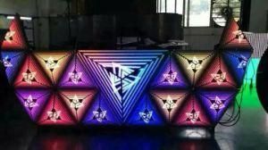 Creative Special Curved DJ LED Display Screen of Stage