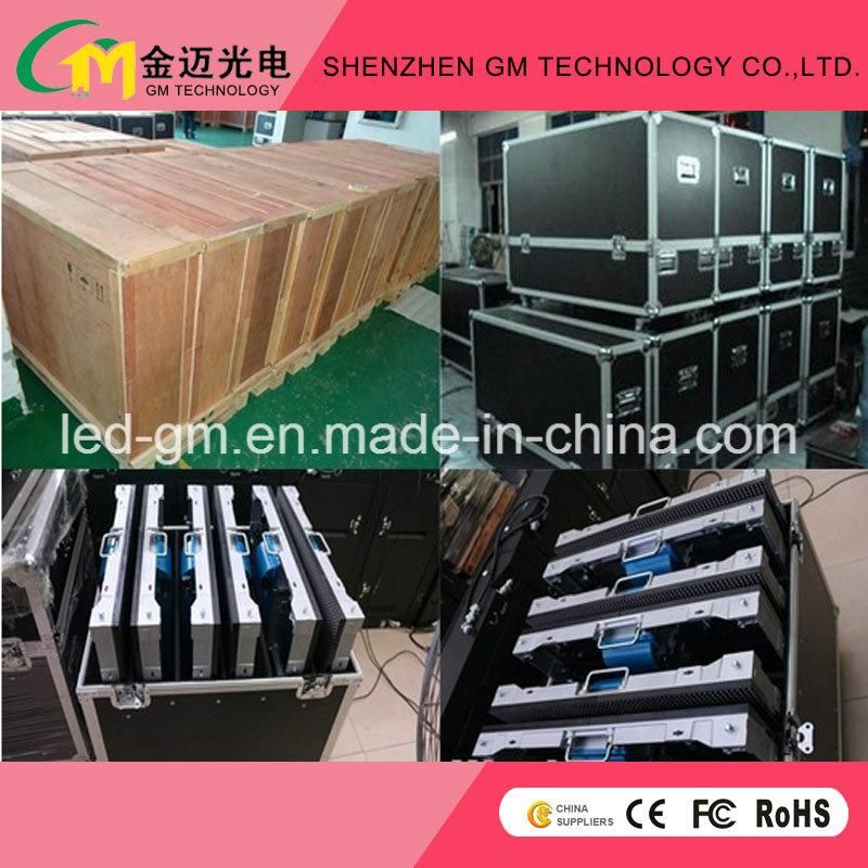 Die Casting Aluminum Indoor Rental LED Video Wall P3/P3.91/P4/P4.81/P5/P6/P6.25