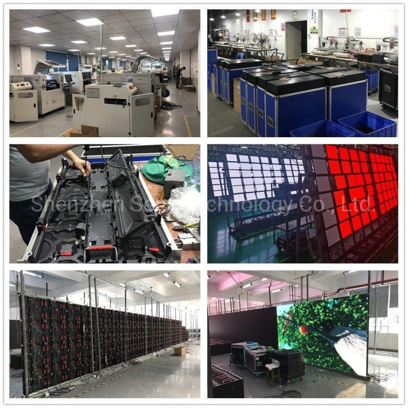 P6mm Exterior Giant Digital Sign Board Weatherproof Full Color LED Display Screen Factory