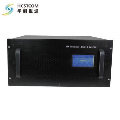 Hybrid Seamless Switching Video Matrix Router with Touch Screen Control Panel