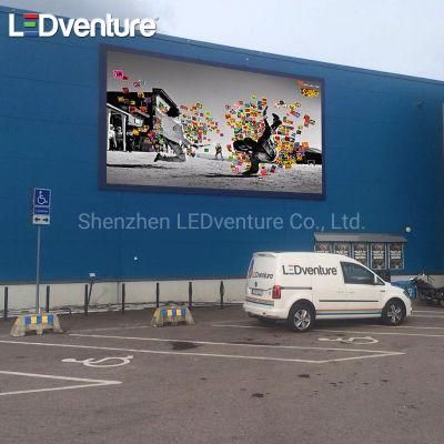 Shenzhen Full Color P4.81 Outdoor Advertising Display LED Viedo Wall