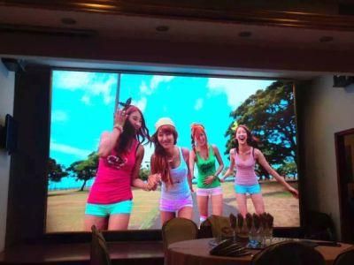 Color Front Service P3 Indoor Full Available Fanless Design Flexible LED Sign