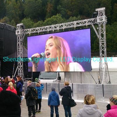 Outdoor P3.91 Rental Video Wall Display Screen Advertising LED