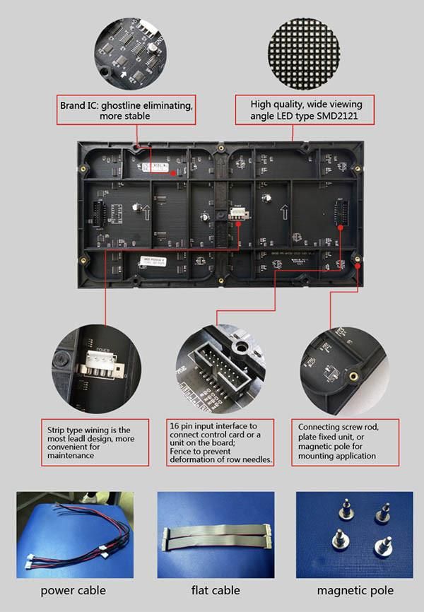 Indoor Full Color P5 SMD LED Video Display