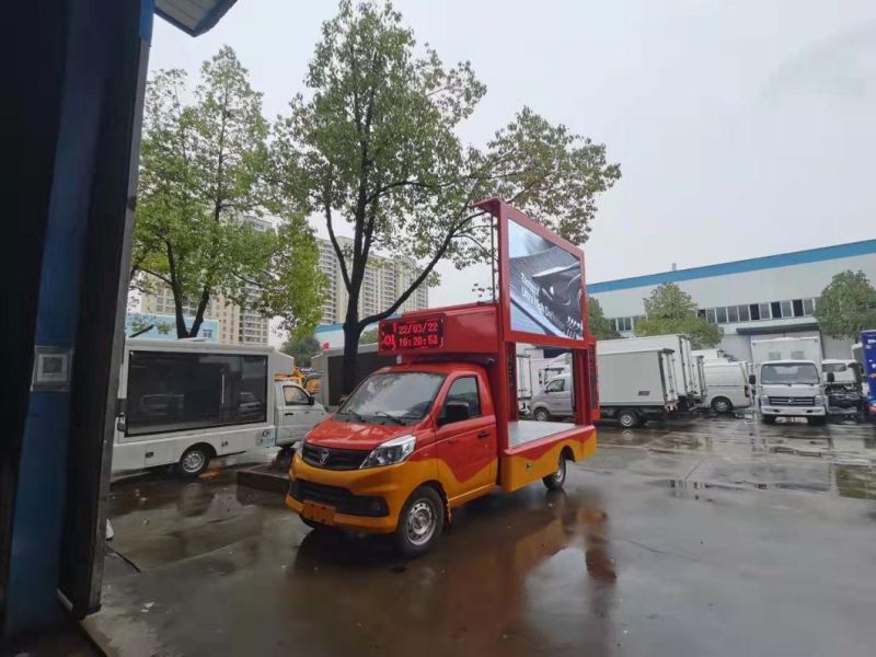 P4 Van Truck Mobile Outdoor Advertising LED Display Screen