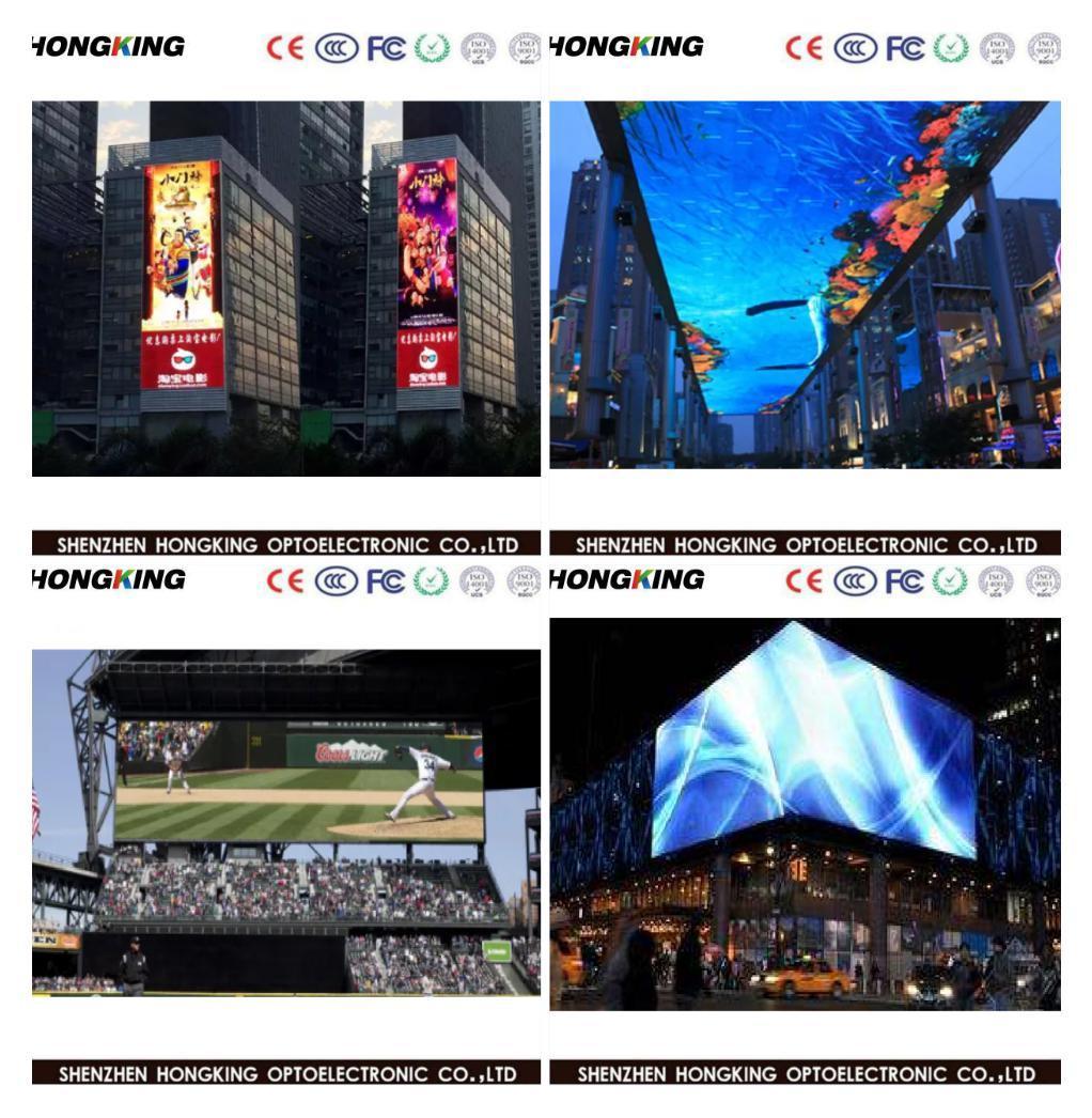 Outdoor Indoor P10 P8 LED Display Screen Panels for Advertising