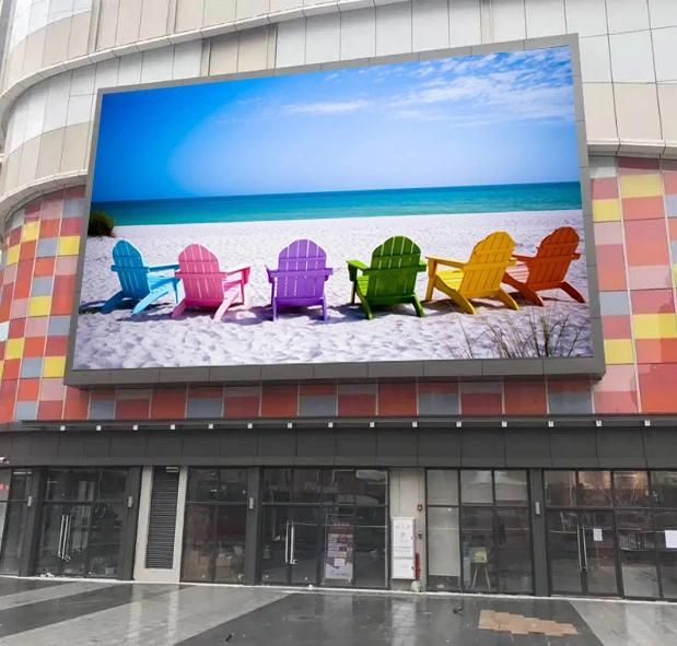 Waterproof Lightweight Rear Service Front Service HD P6 Outdoor Advertising LED Display