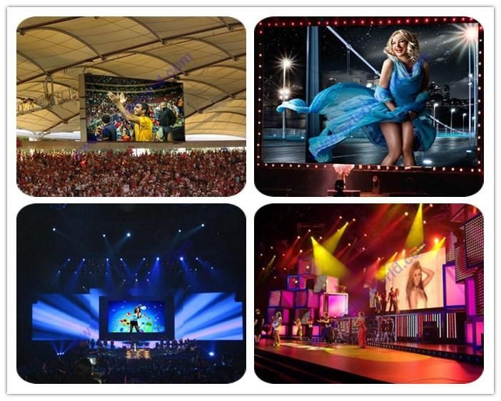 P4.81 Indoor Full Color Rental LED Advertising Display Board