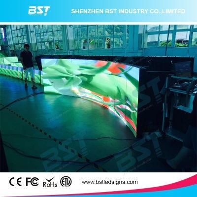 P5 High Brightness Curved Indoor Fixed LED Screen---8