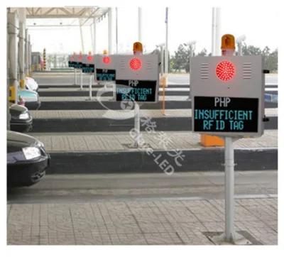 Highway Toll Station Application Information Display, Fee Indication, Traffic Tips P4.75 LED Display