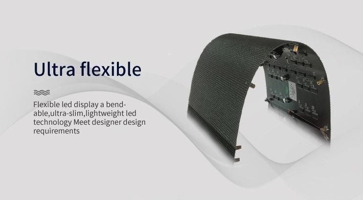 Special-Shaped Mobius Ring Shaped Indoor P2.5 LED Display with Soft LED Module