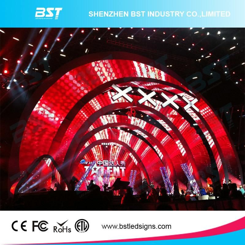 High Refersh Rate P6.25 Outdoor Full Color Stage Rental Show LED Screen with 1/8 Scan